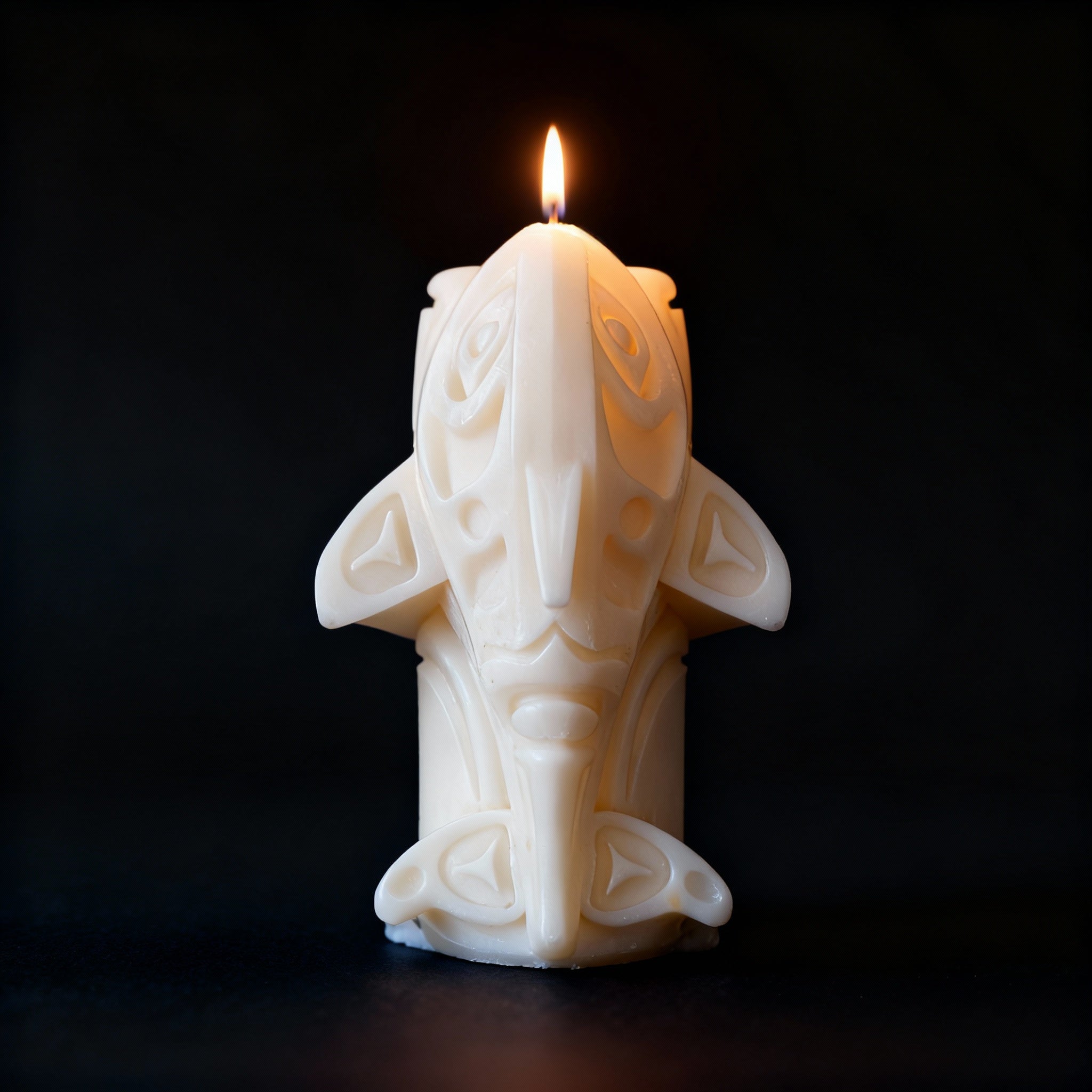 Orca – Wisdom Passed Through the Water   Approx. 6 inches (H) x 3 inches (W)