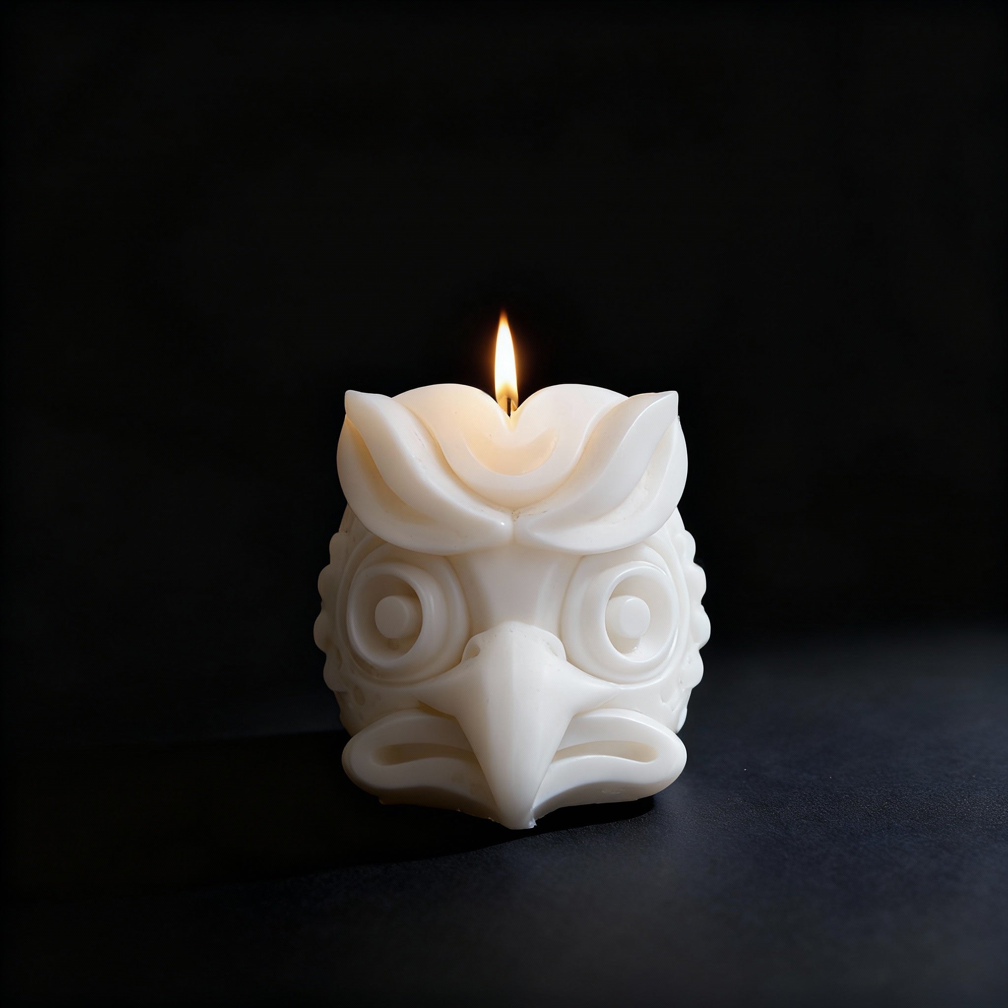 Owl – Keeper of the Night Wisdom   Approx. 4 inches (H) x 4 inches (W)